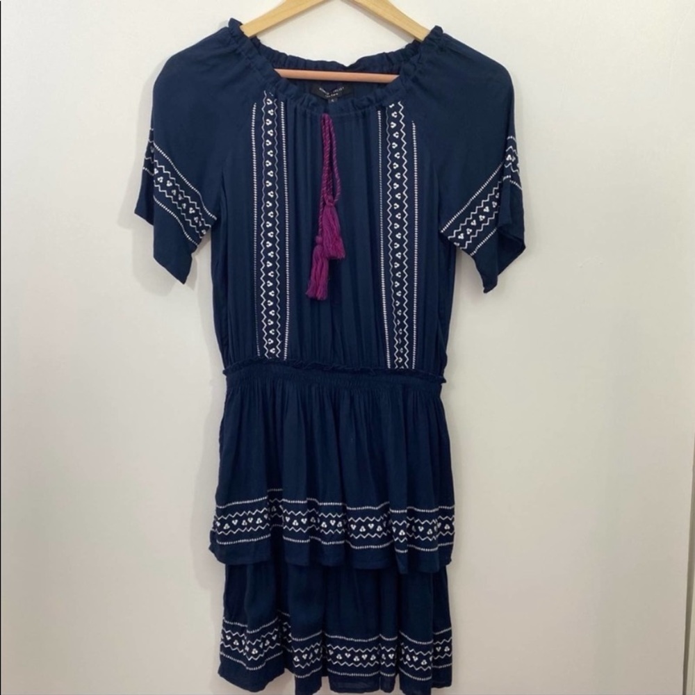 Romeo & Juliet Couture Navy Mini Dress